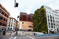 Outdoors view of CaixaForum Madrid Royalty Free Stock Photo