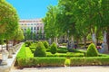 Plaza de Oriente, landmark, 19th-century plaza with formal garde