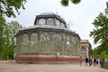 Crystal Palace in the Retiro Park in Madrid Royalty Free Stock Photo