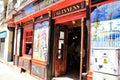 Typical old spanish wine tavern in Madrid