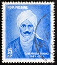 Subramania Bharati (1882 - 1921), a Tamil poet