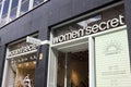 Women`secret logo on Women`secret store Royalty Free Stock Photo