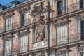 Plaza Mayor sign at Casa de la Panaderia Building - Madrid, Spain