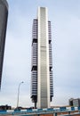 Cuatro Torres Business Area (CTBA) building skyscraper, in Madrid, Spain