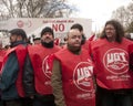 CCOO officials during M10 Demonstrations in Madrid