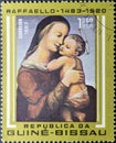 Madonna and child by Raffael Raffaelo Santi Royalty Free Stock Photo