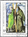 Saints Andrew and Francis, by El Greco Royalty Free Stock Photo