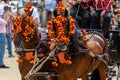 Madrid, Spain- May 2, 2023: Goya bullfight in the Las Ventas bullring in Madrid.