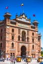 Madrid,Spain-May 5,2015: Las Ventas Bullring in Madrid, Spain Royalty Free Stock Photo