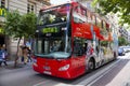MADRID, SPAIN - MAY 28, 2014: Madrid city bus