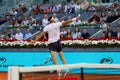 Madrid, Spain- May 1, 2023: Tennis match between Carlos Alcaraz and Grigor Dimitrov.