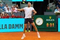 Madrid, Spain- May 1, 2023: Tennis match between Carlos Alcaraz and Grigor Dimitrov.