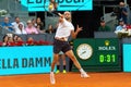 Madrid, Spain- May 1, 2023: Tennis match between Carlos Alcaraz and Grigor Dimitrov.