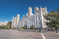 MADRID, SPAIN - NOVEMBER 13: CybeleS Palace City Hall on Novem