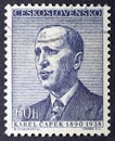 Karel Capek 1890 - 1938, a Czech writer, playwright and critic