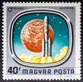 Launch of Viking Mission `Space Probes to Mars and Venus