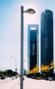 Four Towers or Cuatro Torres financial district in Madrid, Spain