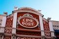 Facade of Cine Dore in Lavapies quarter in Madrid