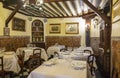 Madrid, Spain - October 9, 2017: Interior of Botin Restaurant #2