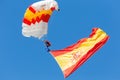 Madrid, Spain- October 12, 2023: Military parade in Madrid to celebrate Hispanic Day.