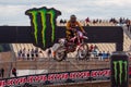 Madrid, Spain- October 16, 2021: MXGP Motocross Spanish Championship. Motorcycle racing