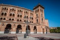 Outdoor view of Bullring of Las Ventas in Madrid Royalty Free Stock Photo