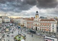 La Puerta del Sol from Above