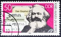 Karl Marx 1818 - 1883, a German philosopher Royalty Free Stock Photo