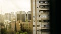 People cheer up for medical workers during coronavirus lockdown in Madrid from their balconies