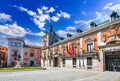 Madrid, Plaza de la Villa town hall - capital city of Spain