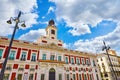 Madrid, Spain. Puerta del Sol area Royalty Free Stock Photo