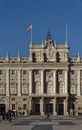 Madrid, Spain: the Royal Palace Royalty Free Stock Photo