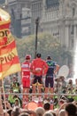 MADRID, SPAIN - SEP 9th 2012: Vuelta 2012 Royalty Free Stock Photo