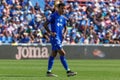 Madrid, Spain September 30, 2023: League match between Getafe F. C and Villareal. Football players. Royalty Free Stock Photo