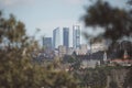 Madrid, Spain 11th March 2023. View of four Towers Business Area (Cuatro Torres) in Madrid, Spain