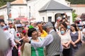 Older people dressed in traditional Madrilenian 