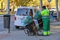 Madrid, Spain - Urban Street Cleaners