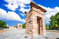 Madrid, Spania - Temple of Debod, egyptian ruins