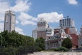 Madrid tower and Spain building