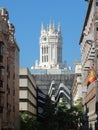 Madrid Town Hall From El Retiro Park