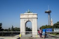 Madrid Victory Arch in La Moncloa
