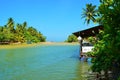 Madu Ganga river in Sri Lanka