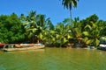 Madu Ganga river in Sri Lanka