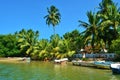 Madu Ganga river in Sri Lanka