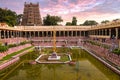 Madurai, India- Dec 31, 2022: Meenakshi Sundareswarar Temple in Madurai. Tamil Nadu, India