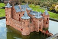 Madurodam castle miniature Royalty Free Stock Photo