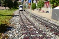 Madurodam miniature park, Railway infrastructure in miniature from Holland.