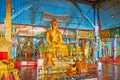 The wicker Buddha of Wat Chong Klang Temple, on May 6 in Mae Hong Son, Thailand