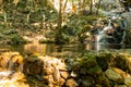 Mae Kampong Waterfall in Chiang Mai Province Royalty Free Stock Photo