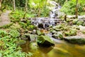 Mae Kampong Waterfall Chiang mai Thailand. Royalty Free Stock Photo